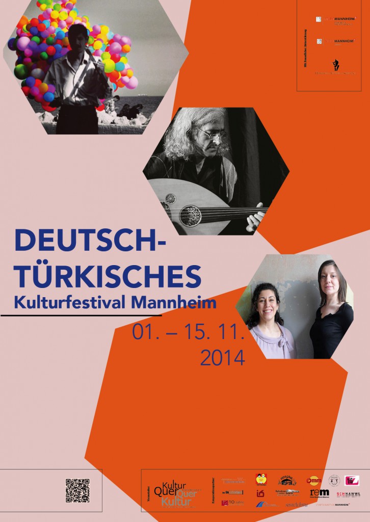 Plakat DE TÜ Festival 2014